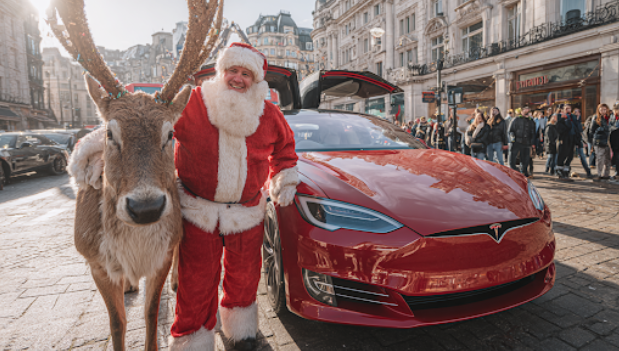 Santa’s Switch to Electric Sleigh Could Cut Christmas Emissions by 75% Santa’s Switch to Electric Sleigh Could Cut Christmas Emissions by 75%