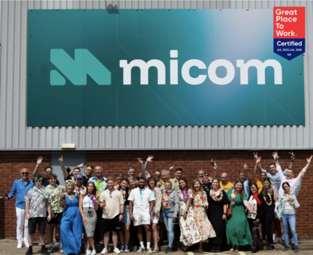 Micom Recognised by Great Place to Work as One of the UK’s Best Workplaces 2026
